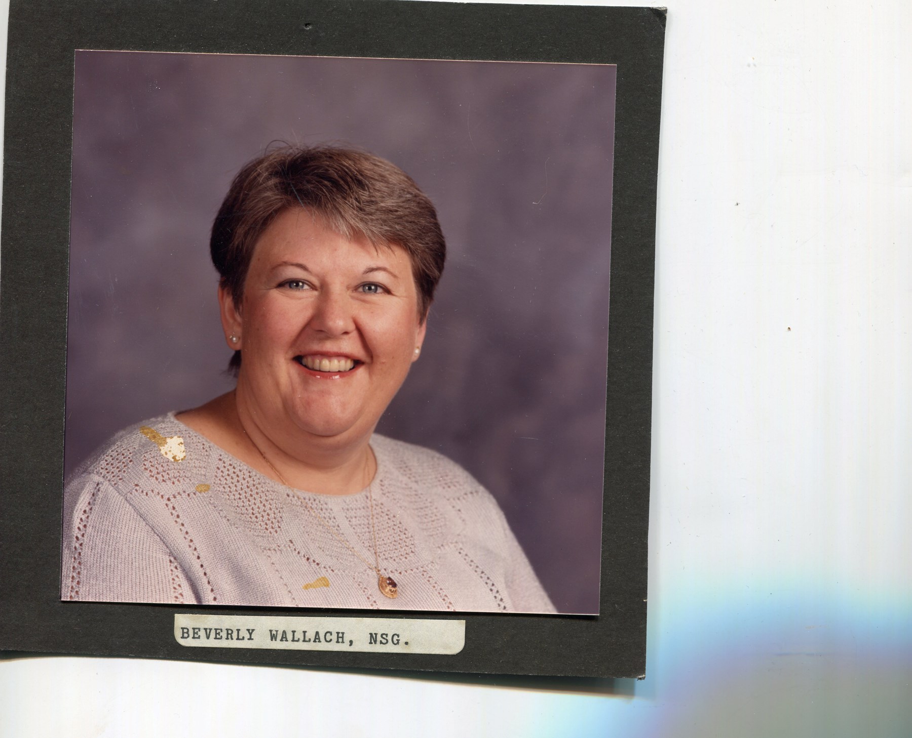 Obituary of Beverly Ann Wallach