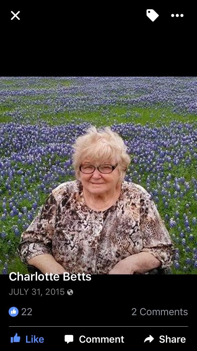 Obituary of Charlotte Betts