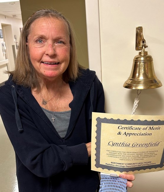 Obituary of Cynthia Greenfield