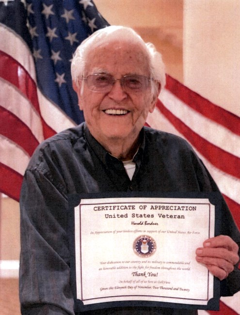 Obituary of Harold "Hal" Bordner