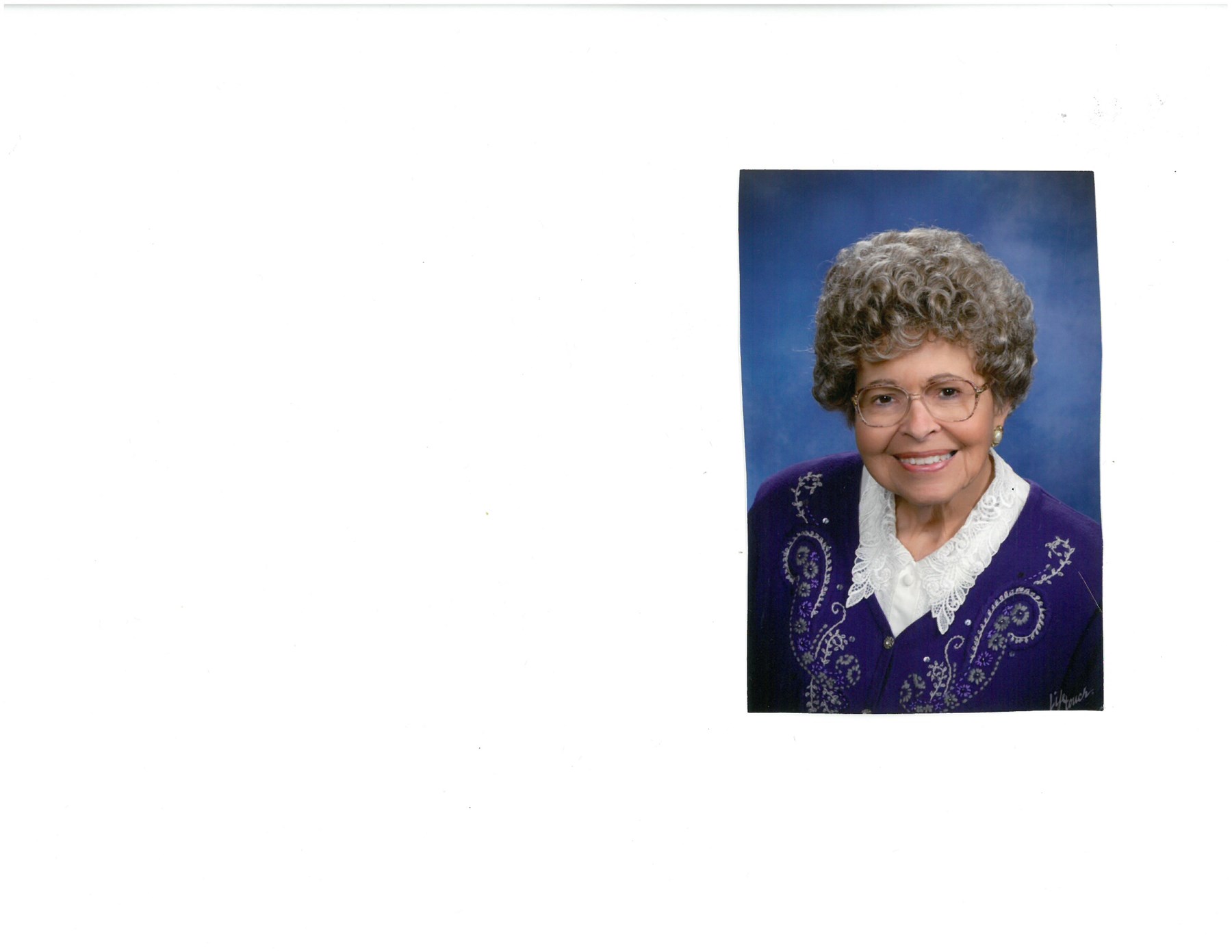 Obituario de Vera Mae Post Kercher