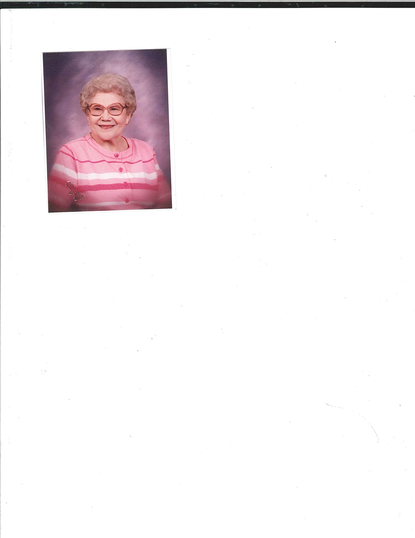 Obituary of Martha Agnes Kelley