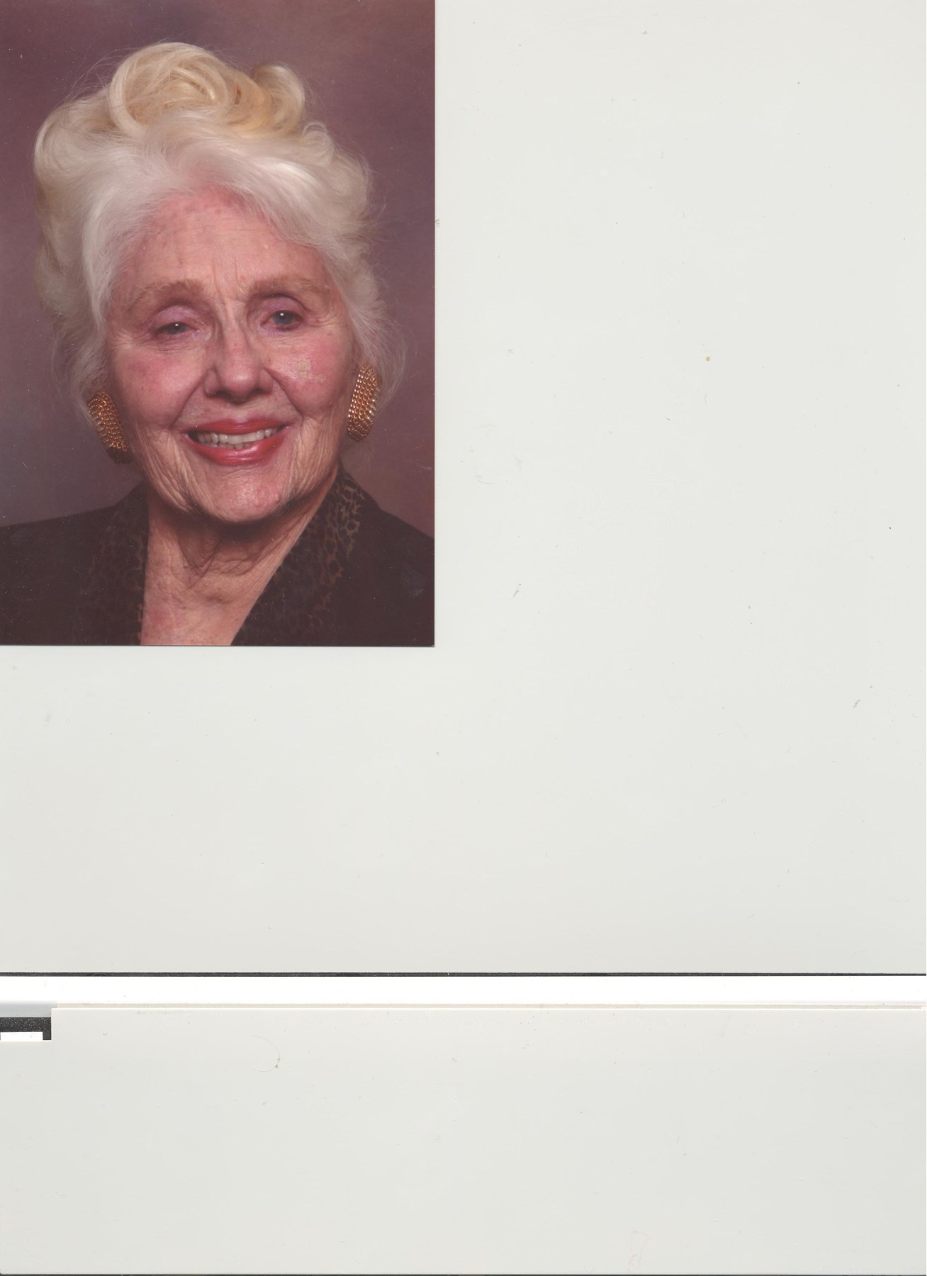 Obituary of Louise Wooden