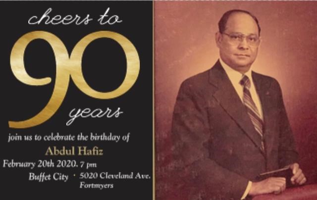 Obituario de Abdul Hafiz