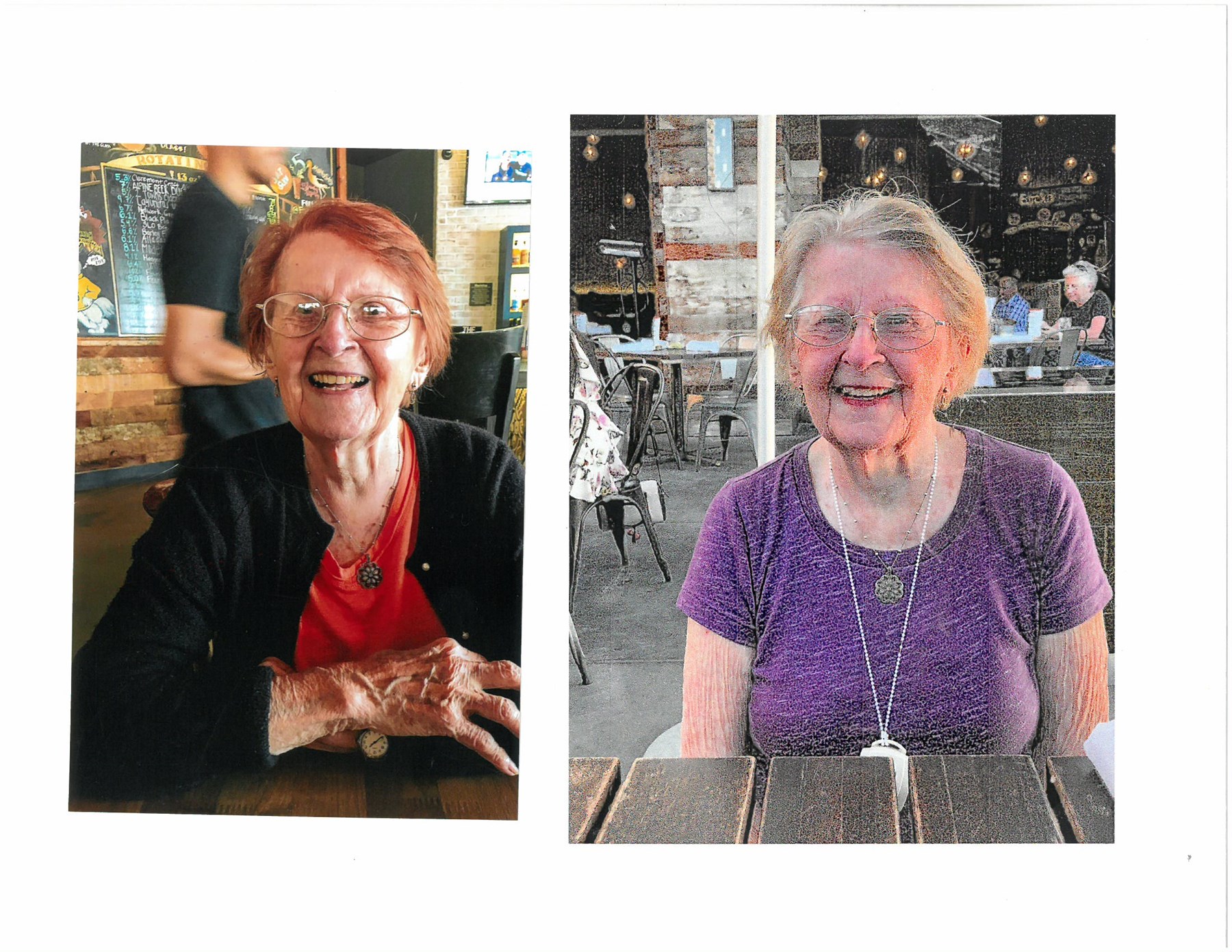 Obituary of Marian Charlotte Roy