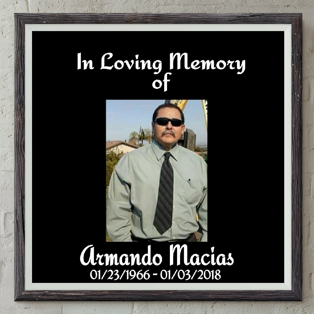 Obituary of Armando Macias
