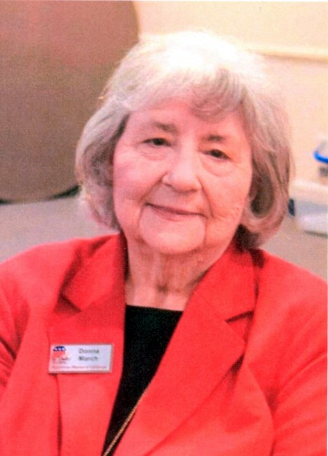 Obituary of Donna Jean March