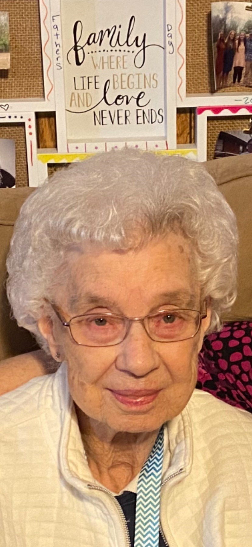 Obituary of Mrs.  Velema Horn