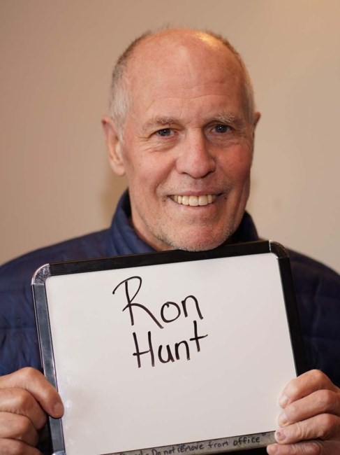 Avis de décès de Ronald Emil Hunt