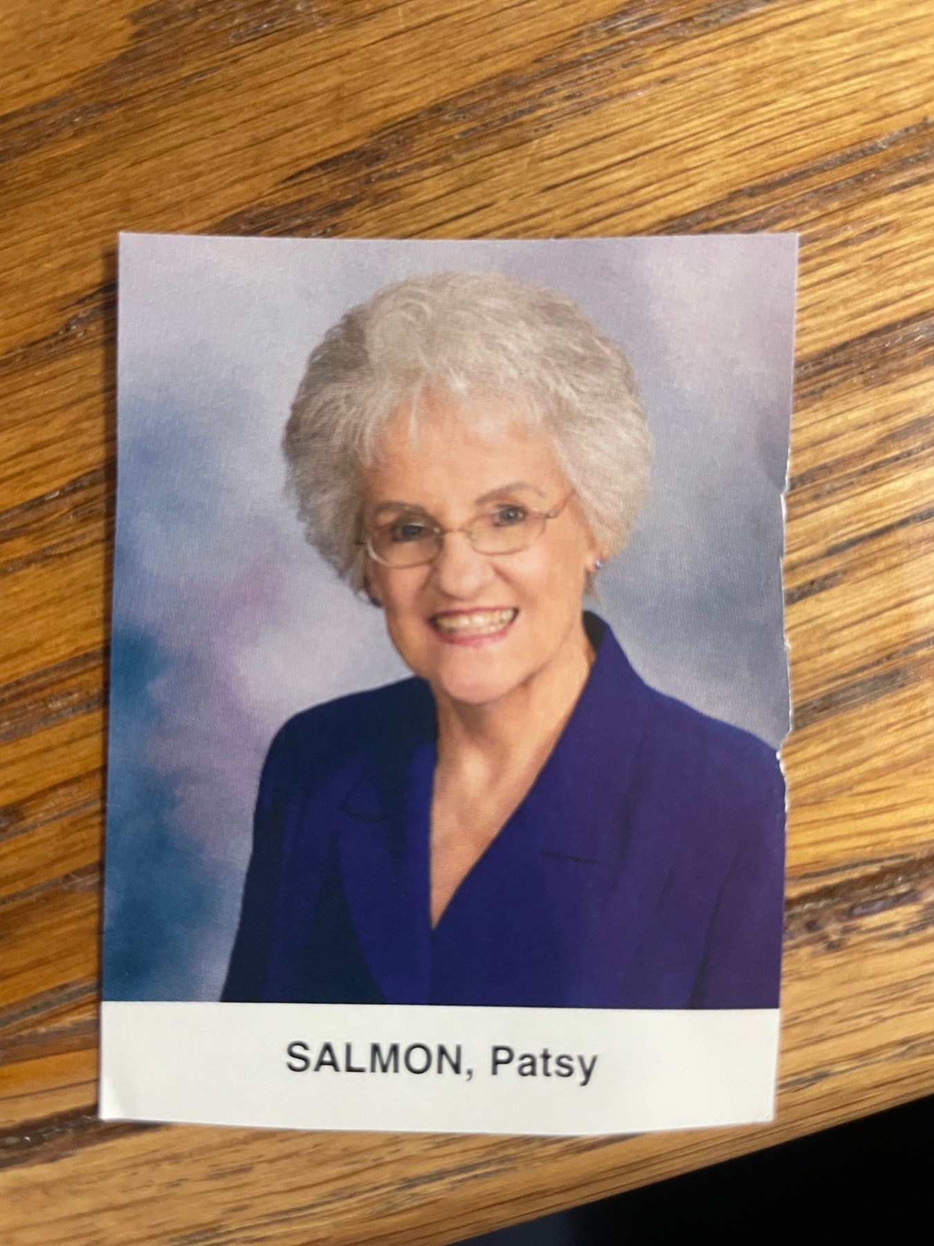 Obituary of Patsy Ruth Salmon