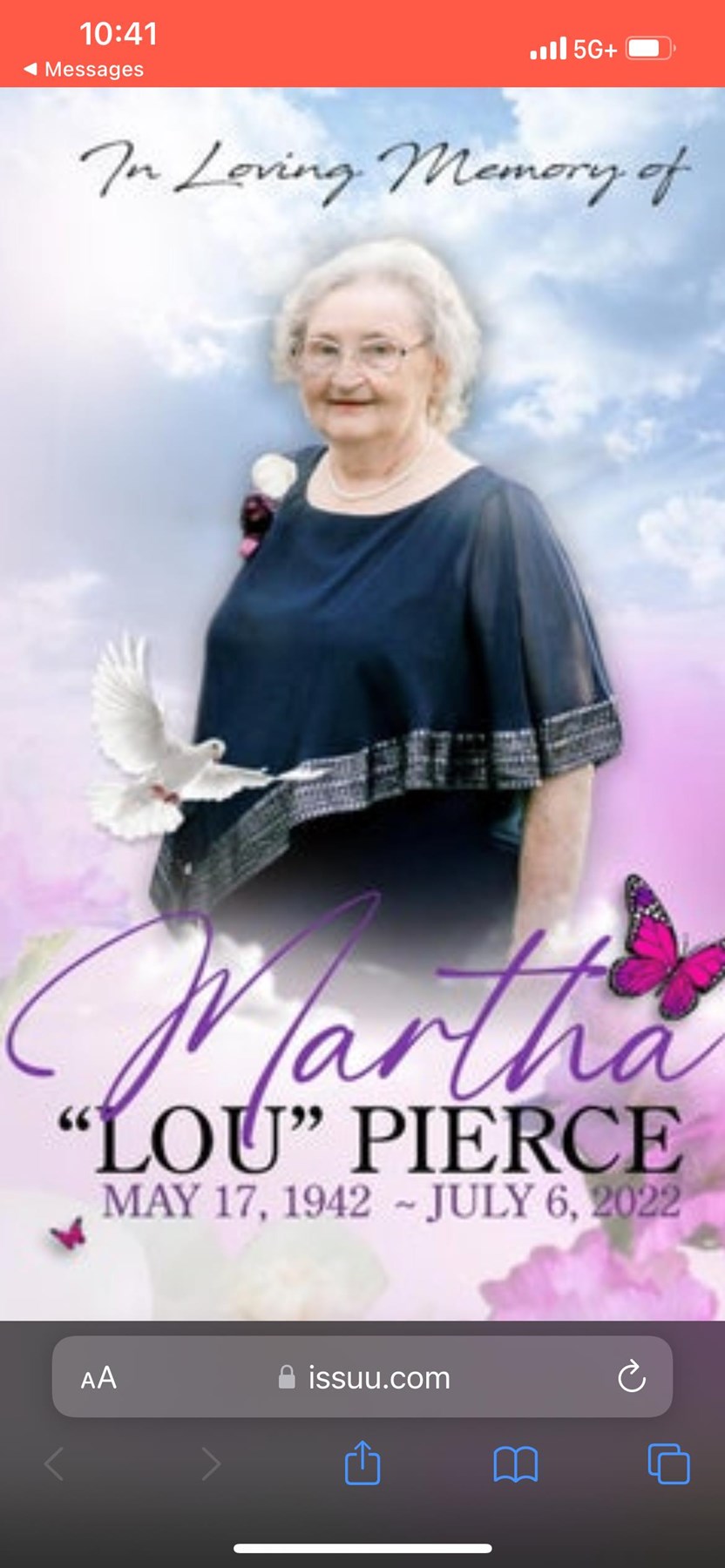 Martha Pierce Obituary Oklahoma City, OK