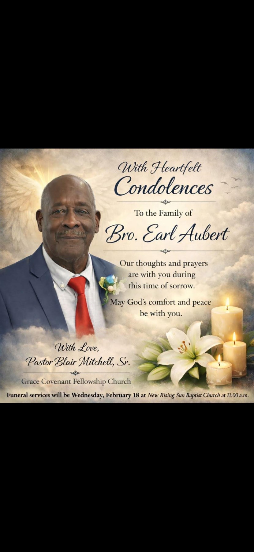 Obituario de Earl "London" Aubert