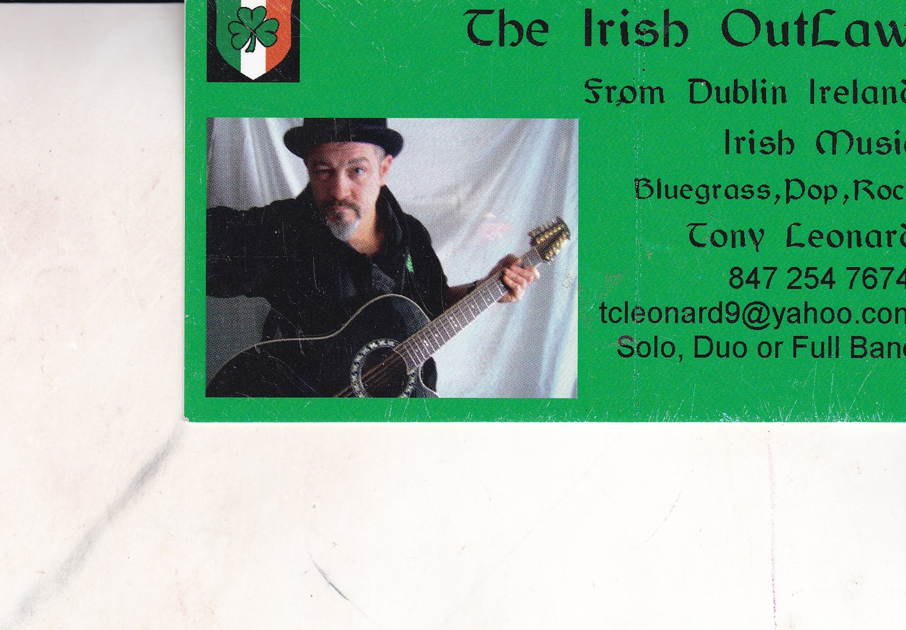 Obituary of Tony Leonard