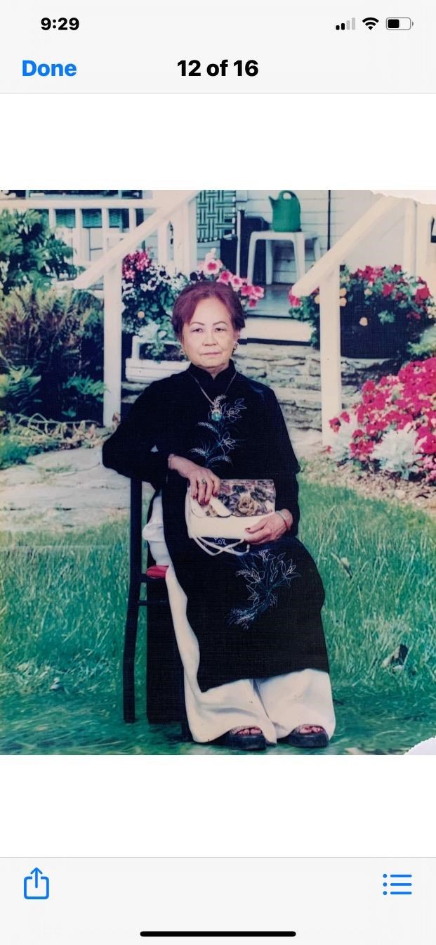 Obituary of Maria Nguyễn Thị Mỹ