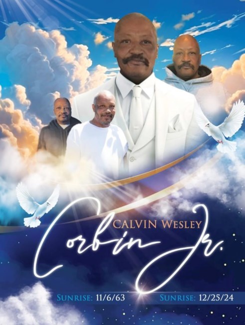 Obituary of Calvin Wesley Corbin Jr.