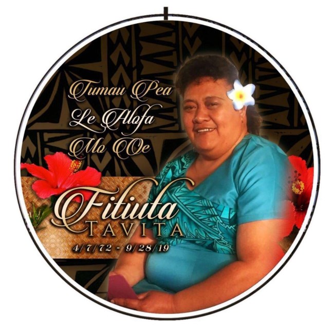 Obituary of Fitiuta F Tavita
