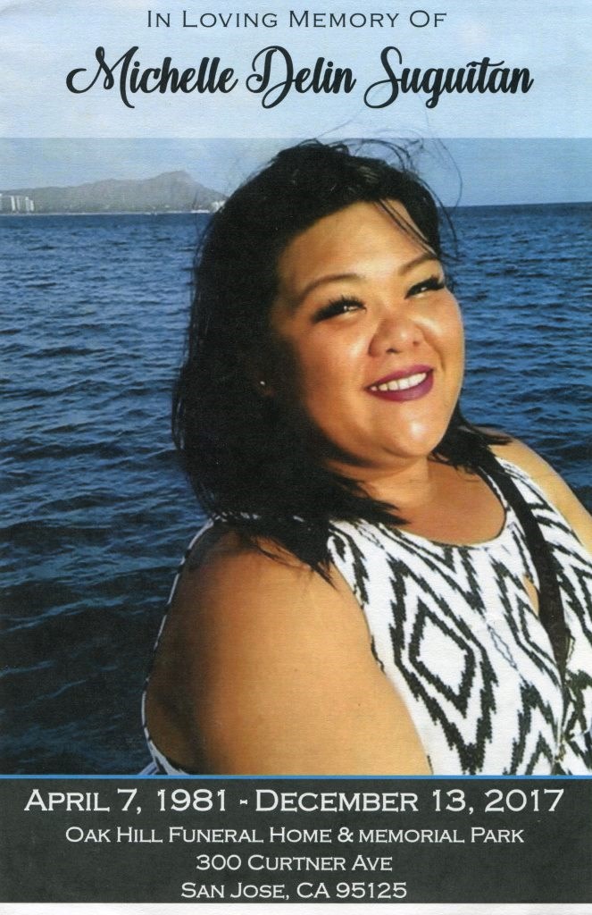 Obituary of Michelle Delin Suguitan