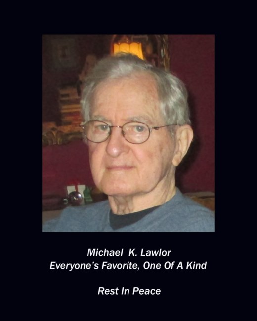 Avis de décès de Michael K. Lawlor