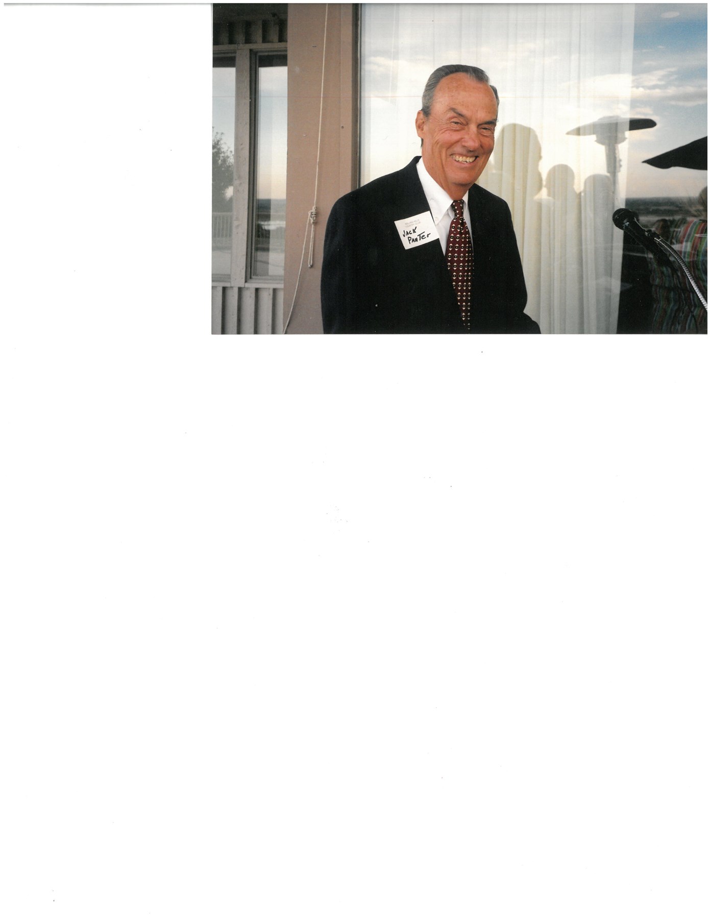 Obituary of Jack Leroy Panter