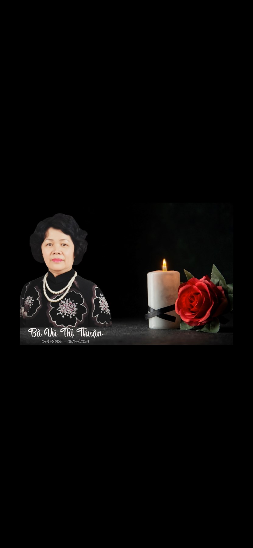 Obituary of Thuan Thi Vu