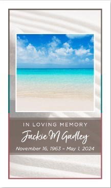 Obituary of Jackie M Gadley