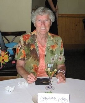 Avis de décès de Margery Jeanne Ayres