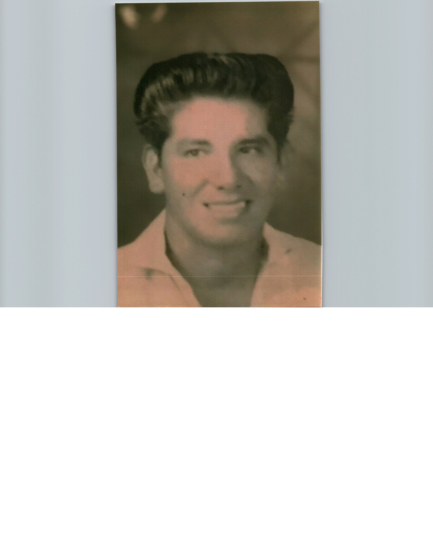Obituary of Ignacio Flores  Palacio