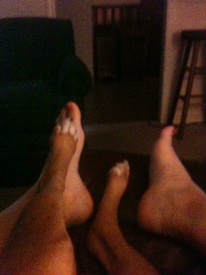 Ebony Feet Tickled