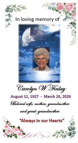 Obituary of Carolyn Williams Finlay