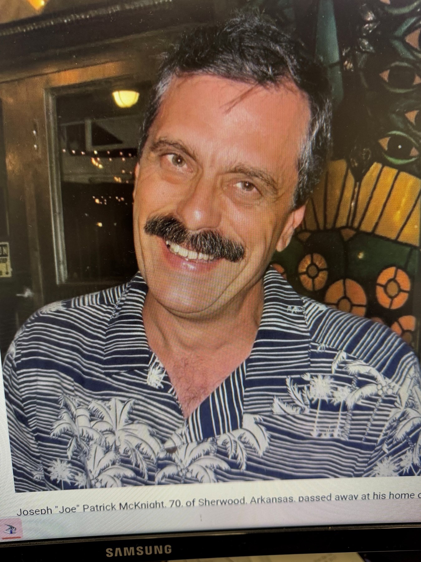 Obituary of Joseph Patrick McKnight