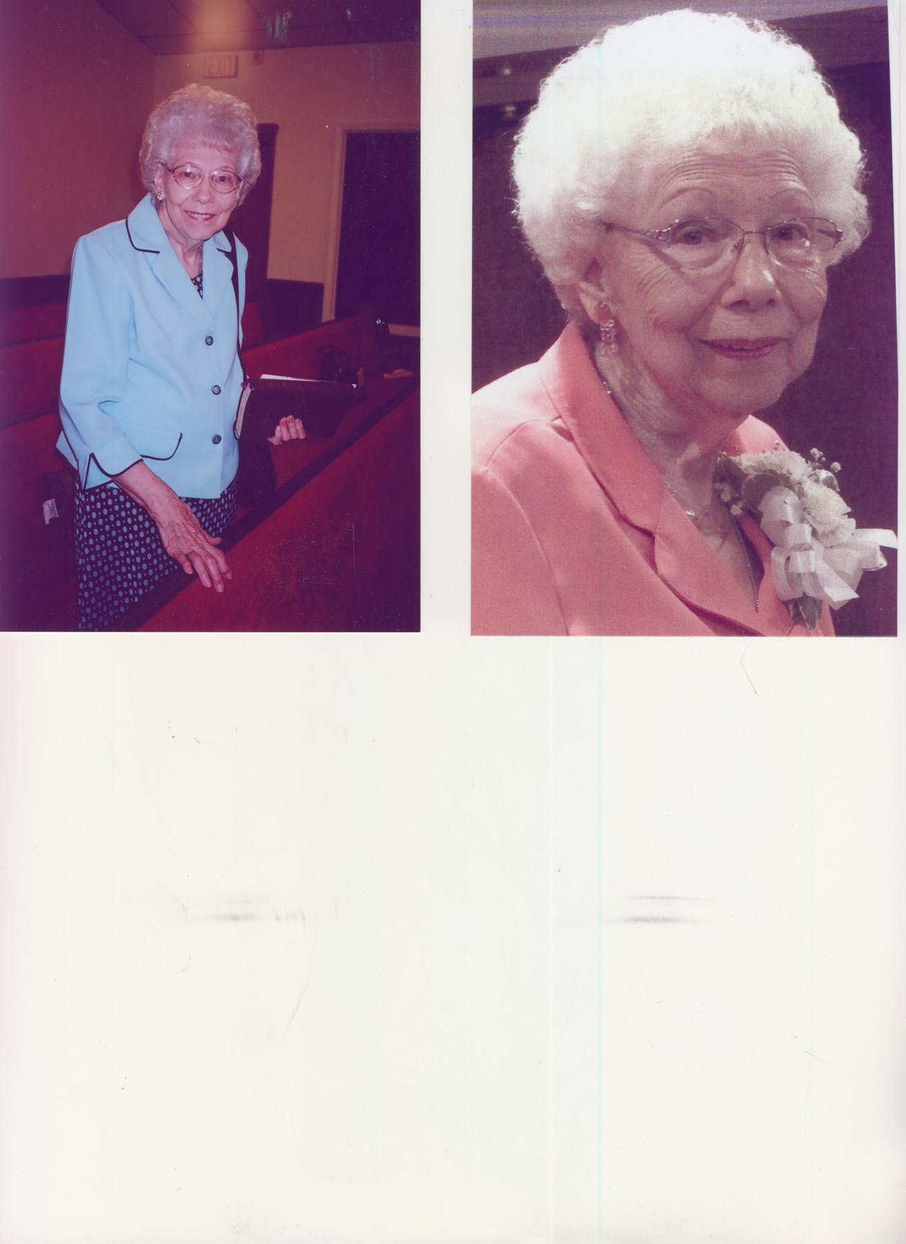 Obituary of Dorothy Nicholson