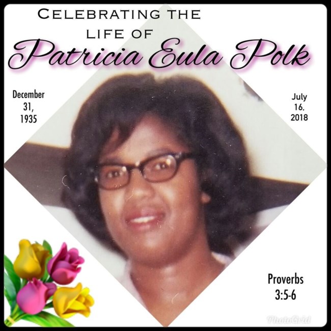 Avis de décès de Patricia Eula Polk