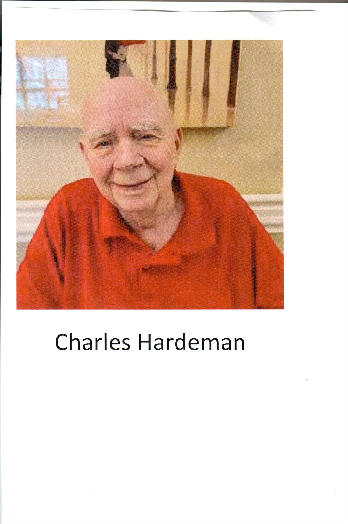 Obituary of Charles Benny Hardeman