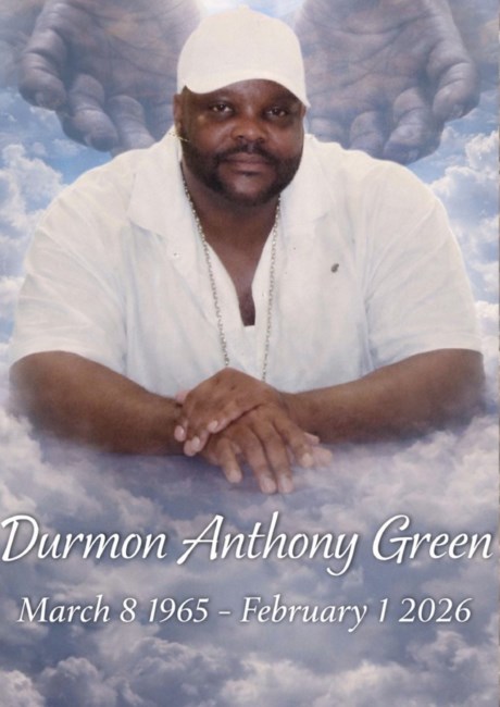 Avis de décès de Durmon Anthony Green