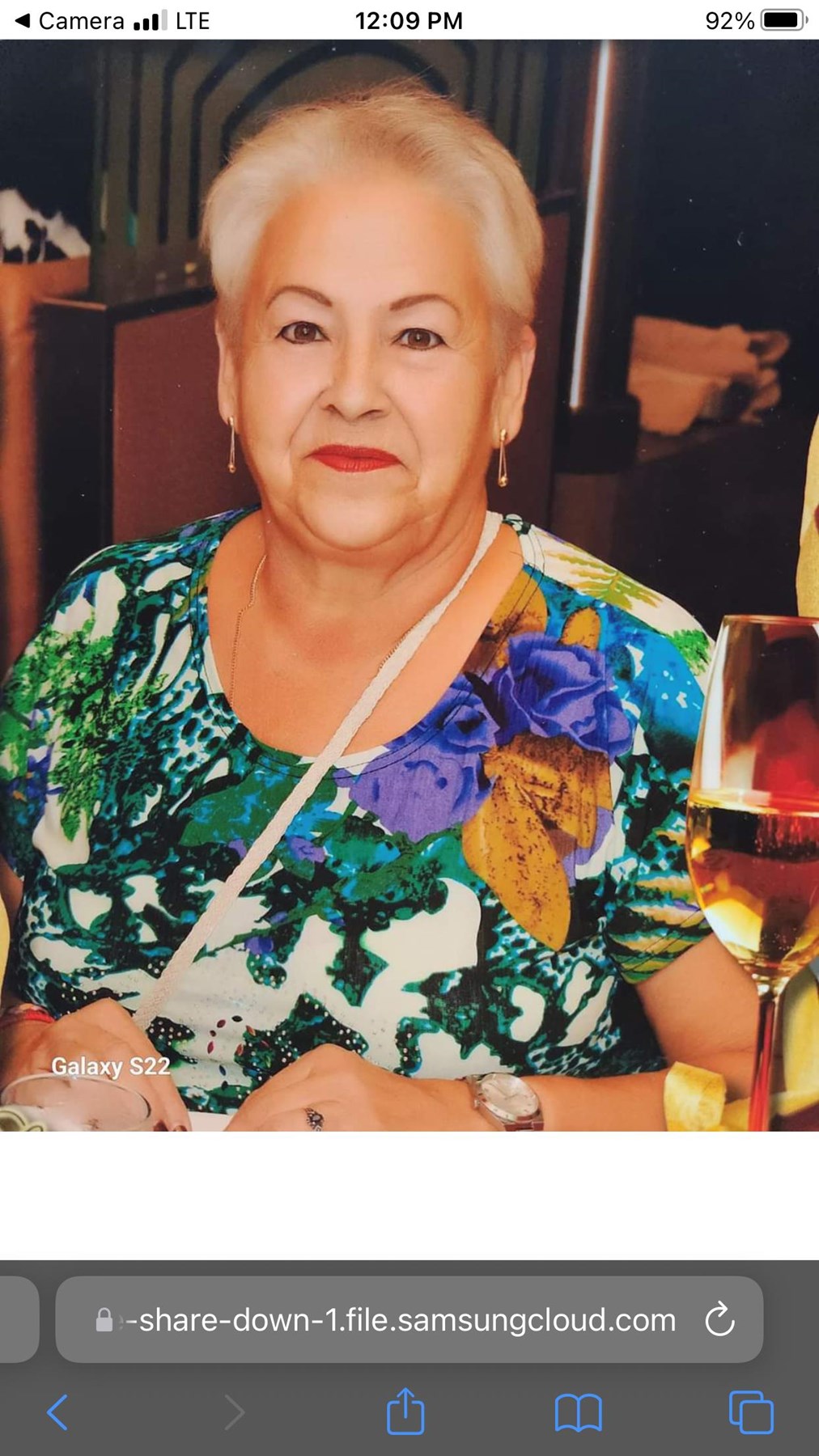 Obituary of Magdalena Alvarez