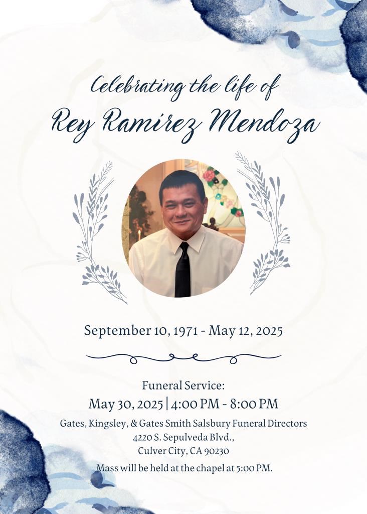 Obituary of Rey Ramirez Mendoza