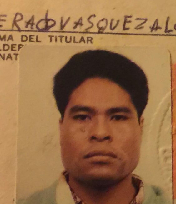 Obituary of Gerardo Everardo Vasquez