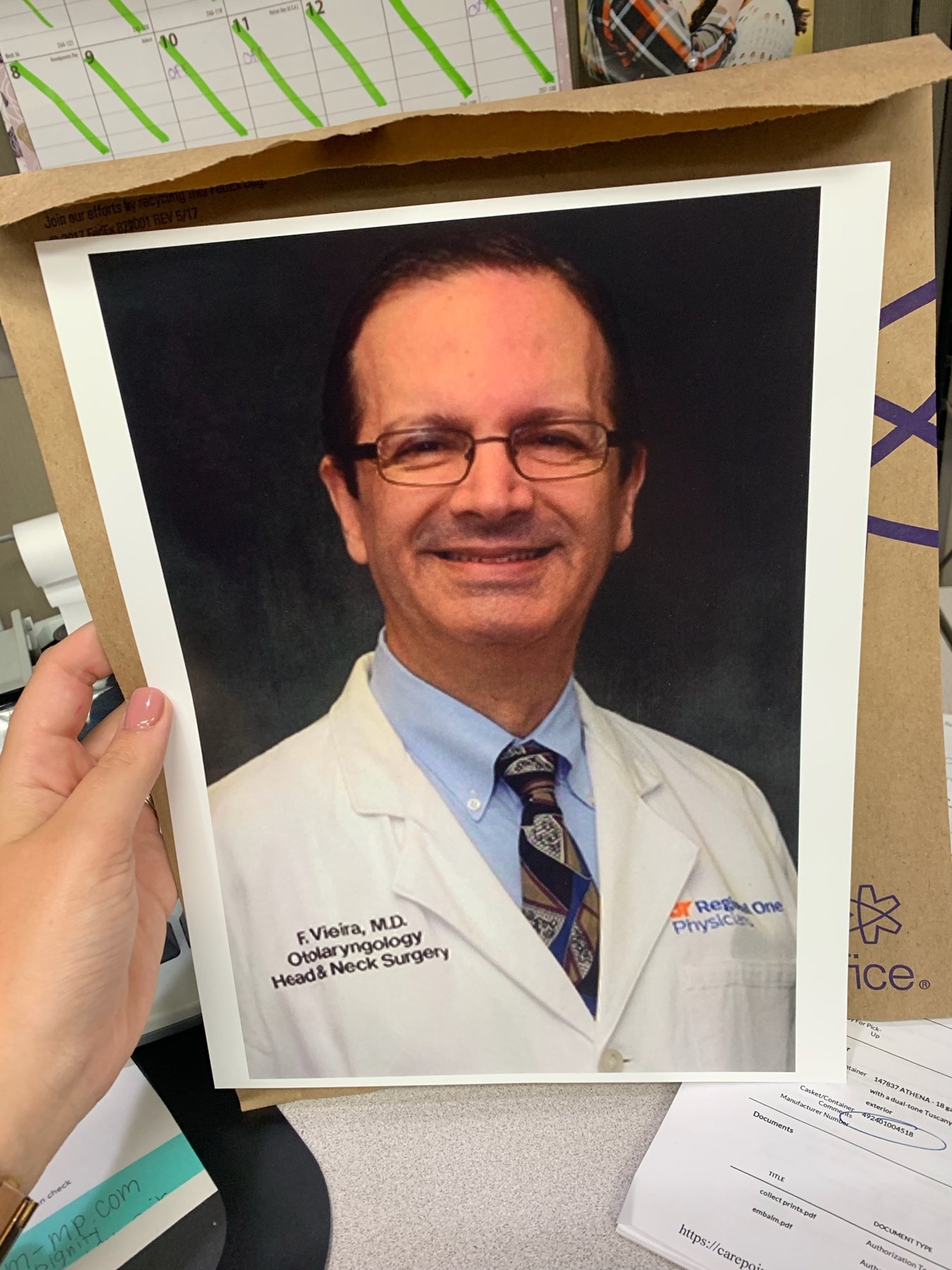 Obituary of Francisco Otavio Monteiro Vieira, MD