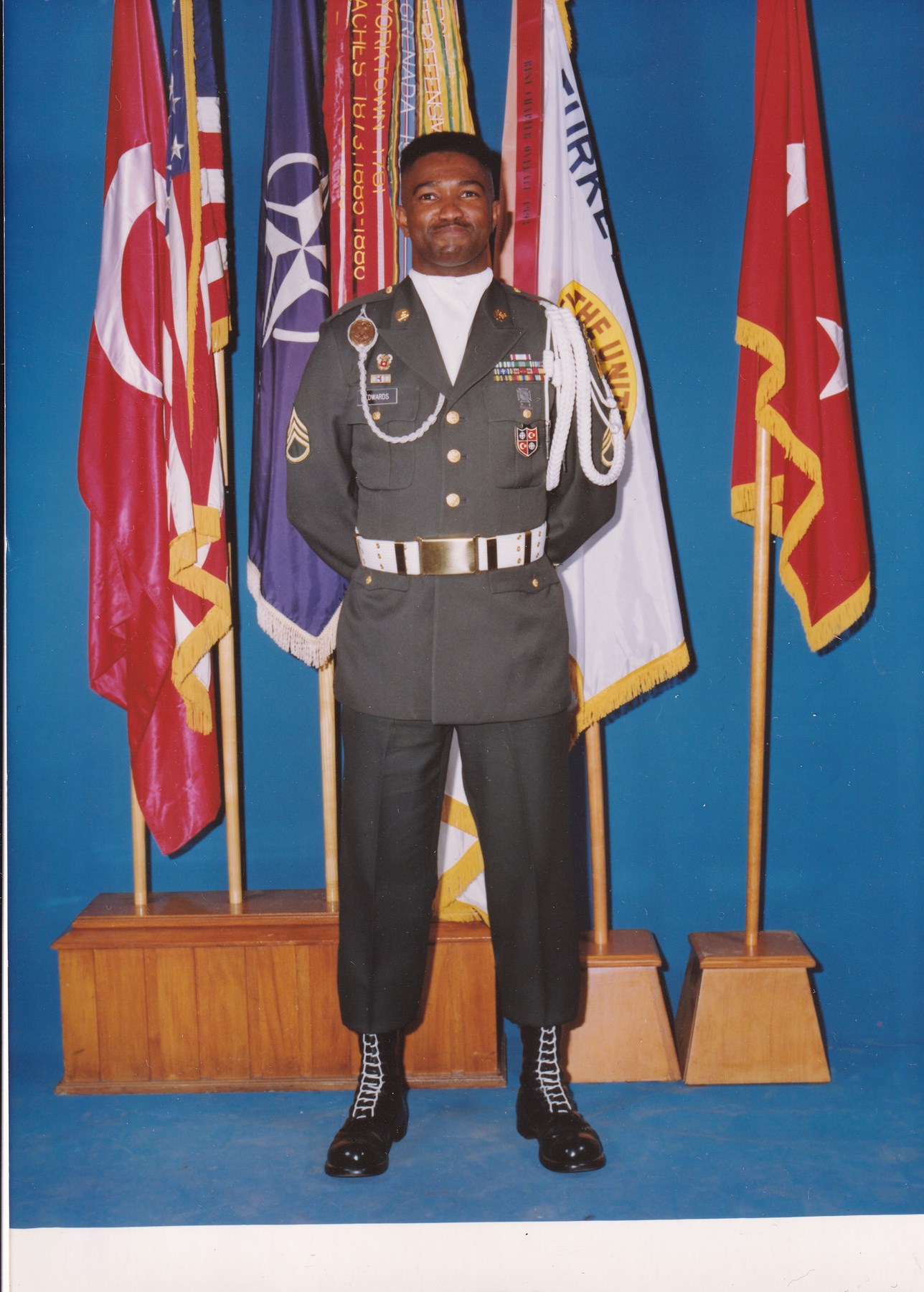 Avis de décès de Sergeant First Class Ronald Lee Edwards