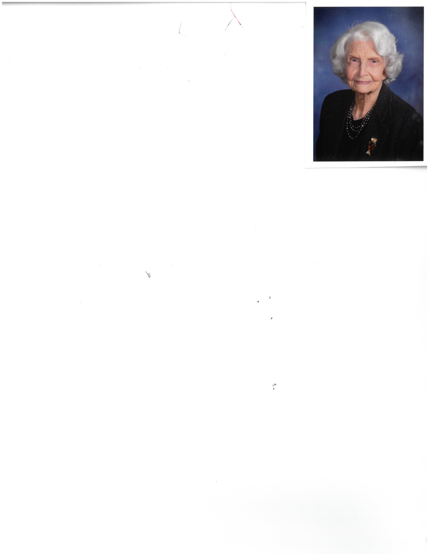 Obituary of Evelyn Connell Ford
