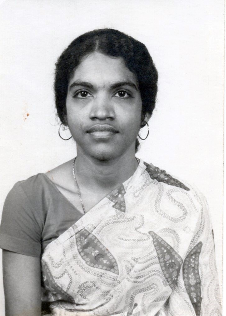 Obituary of Sosamma Oommen
