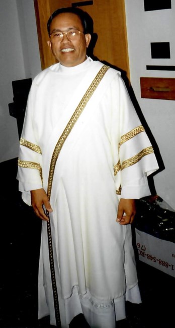 Obituary of Deacon Maximo Escorial Montayre