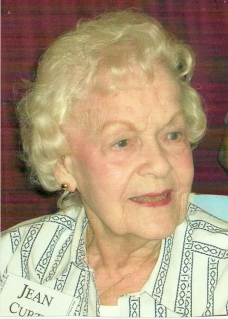 Obituary of Jeanette R Curtis
