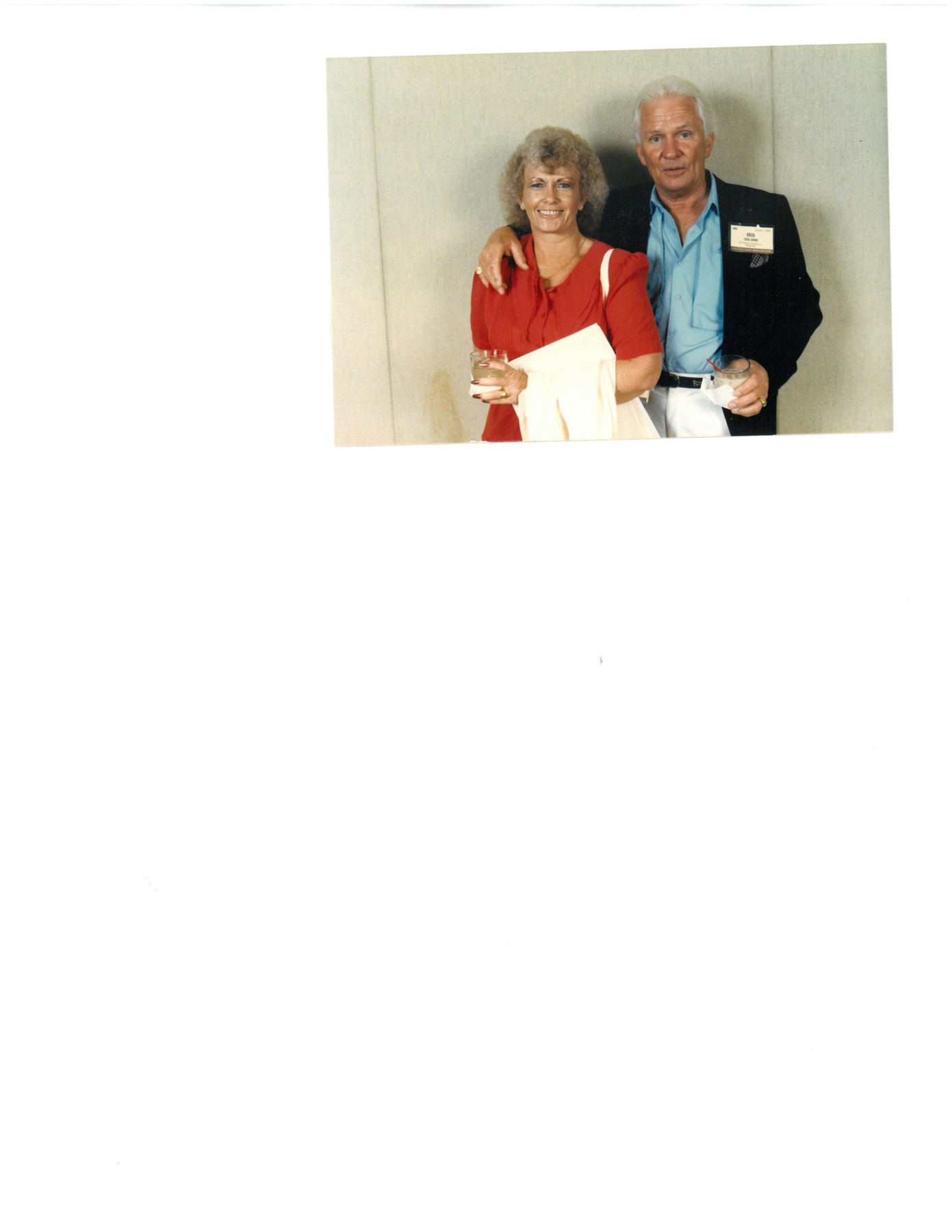 Obituary of Cecil & Joyce Green