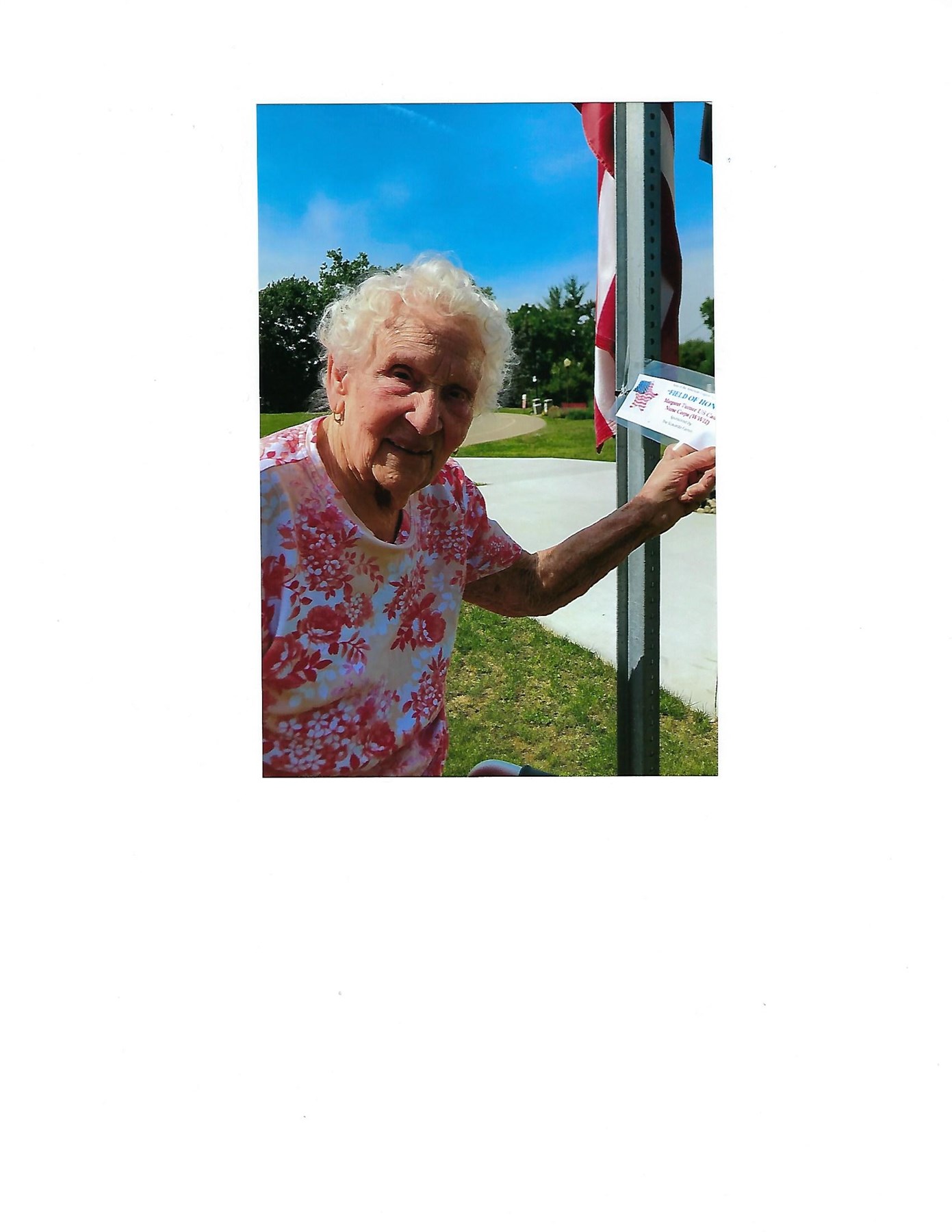 Obituario de Margaret Josephine Turner
