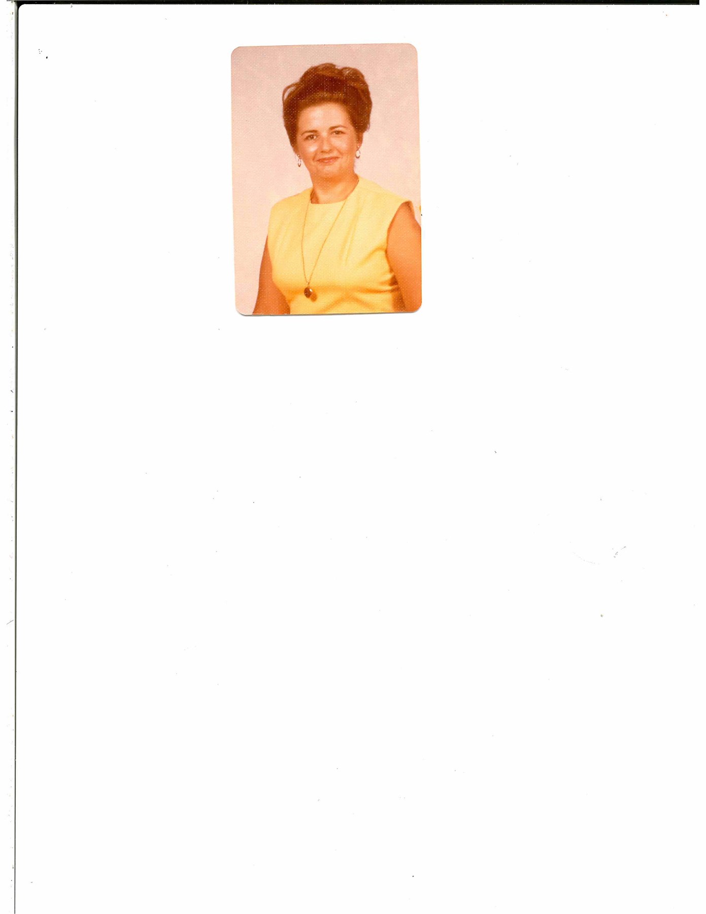 Obituario de Sara Elizabeth Lane