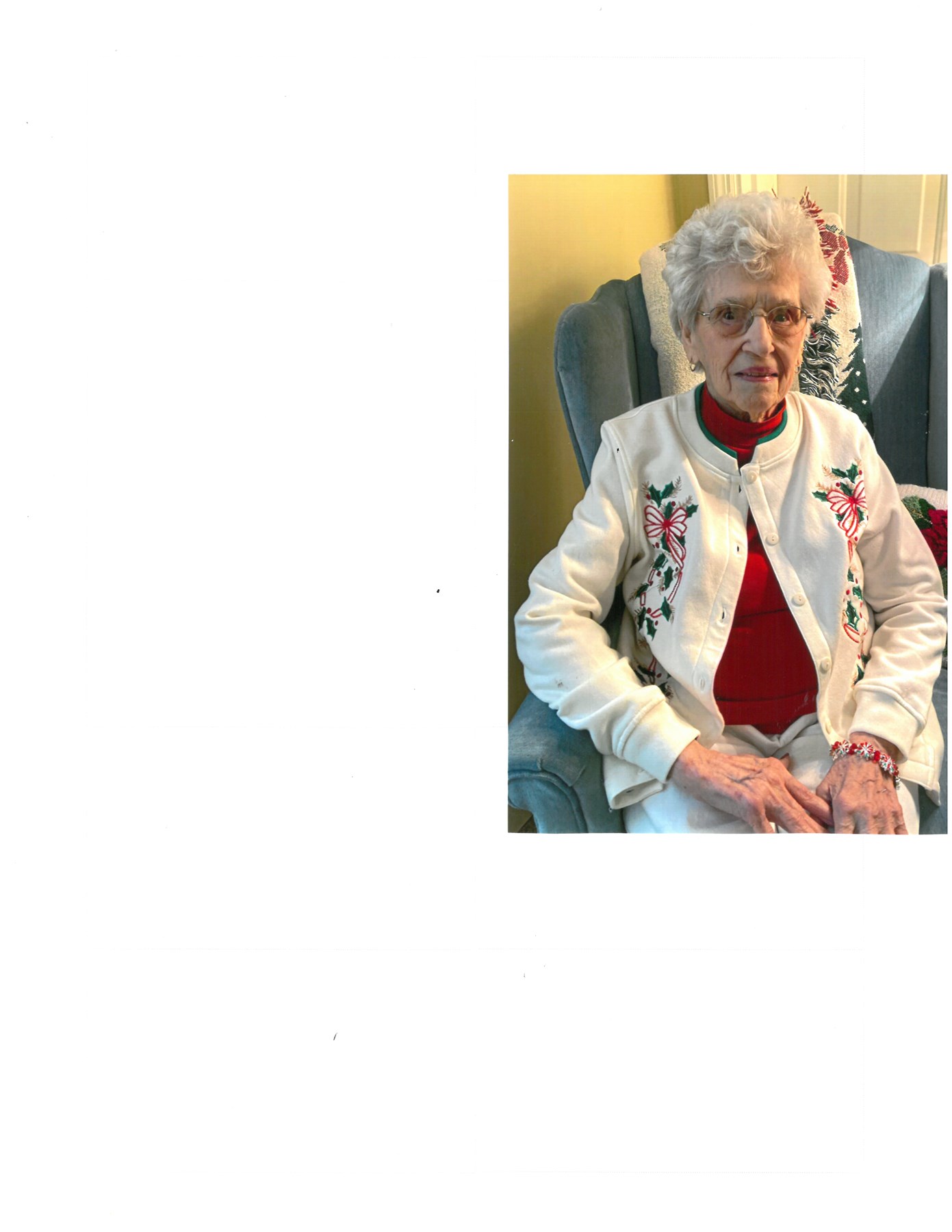 Obituary of Irene M Palmer