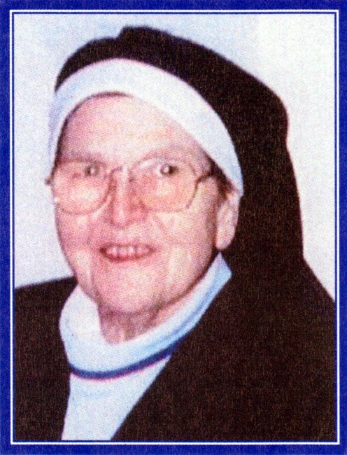 Obituary of Sister Mary Genevieve, csn