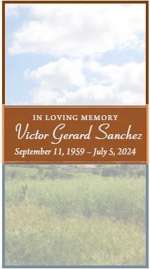Obituary of Victor Gerard Sanchez