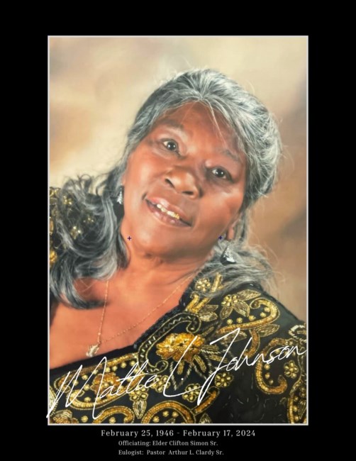 Obituary of Mattie Louise Johnson